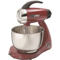 heritage stand mixer, red