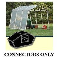 deckmate ez-up enclosure frame kit, black