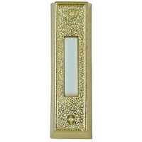 lighted doorbell button, gold