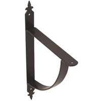Decor Shelf Bracket, 7 7/8" x 12 1/4" Black