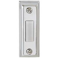 chime button lighted silver  