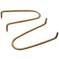 copper pipe hook, 3/4in. x 2 1/2in.
