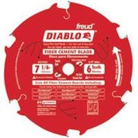 six tooth fiber cement blade, 7 1/4in.