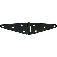 Heavy Duty Strap Hinge, 4in. Black