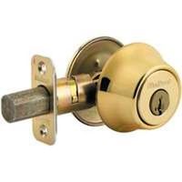 8623647 - 1-CYL DEADBOLT SMT BRT BRSS BX