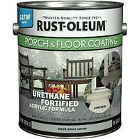 Rustoleum Satin Porch & Floor Coating, 1 Gal Dove Gray