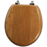 Round Toilet Seat, Bamboo