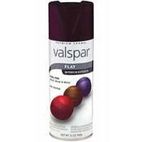 Enamel Flat Spray Paint, Black Plum