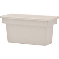 ice cube storage bin, white