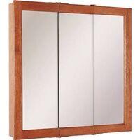 Oak Tri-View Cabinet, 30in. x 30in.