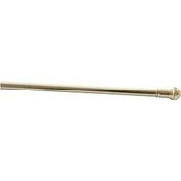 acorn finial cage rod, 66in.-120in.