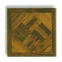 vinyl self adhesive floor tile, dark wood