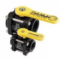 polypropylene full port valve, 2in.