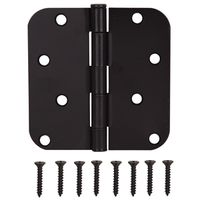 radius residential hinge, oil rub 4in.