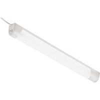 Euro Style Undercabinet Fluorescent Light Fixture, 21in. White