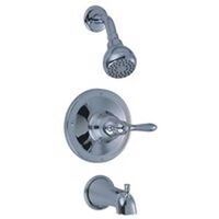 Single Handle Tub & Shower Faucet, Chrome
