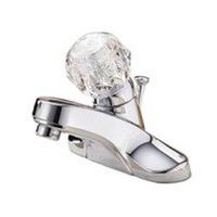 single handle lavatory faucet, chome