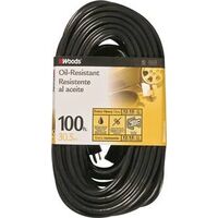Oil Resistant Extension Cord, 100