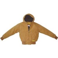 tan hooded jacket, 2x-large