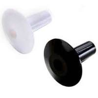 coax feed thru bushings, black & white