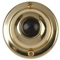 8742223-BRASS BASE/BLACK BUTTON