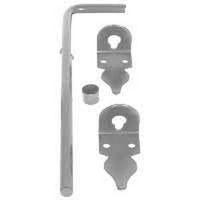 stainless steel cane bolt, 12in. 