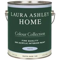 Laura Ashley Home Interior Latex Matte Paint, 1 Gal Pastel Base