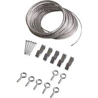 picture hanger set, 5-10 lb zinc