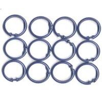 Shower Curtain O Ring Frost, 12 Pc