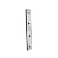 mending plate 10in. 1 pc zinc