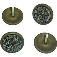 nail on carpet glides, 1in.
