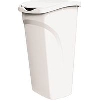 8781585 - 40QT DUAL SWING TRASH CAN WHT