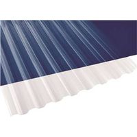 polycarbonate panel clear, 12 x 26in.