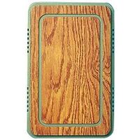 Medium Oak Print Finish Door Chime, Tan