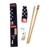 30in. x 50in. nylon american banner  