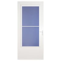 Screen Away 370-81 Mid View Storm Door, 32 in W x 81 in H, White