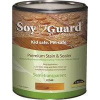 soy guard stain & sealer, 1 gal cedar