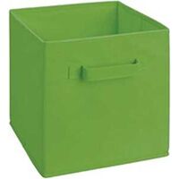Fabric Drawer,  11in. x 10 1/2in. x 10 1/2in. Hunter Green
