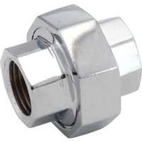 brass union, 3/8in. chrome plated