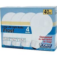 inside frost bulb, 40 watt a19  