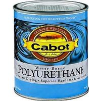 Cabot Water Based Polyurethane, 1 Qt Semi-Gloss