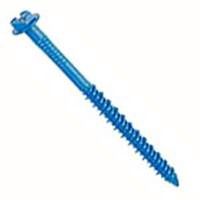 masonry screw with hex head, 1/4in. x 2 3/4in.