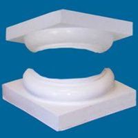 tuscan cap & base set, 10in.