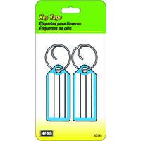 Key Tag with Wire Ring 2 Carded