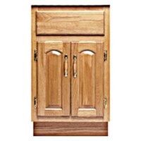 24in. x 18in. Vanity Oak 2 Door    