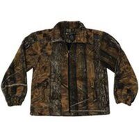 Adult Full Zip Fleece, XX-Large Camoflauge