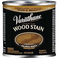 Varathane Wood Stain, 1/2 Pt Colonial Maple