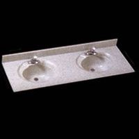 61in. x 22in. white astra lavatory  