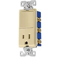 decorator switch & outlet, ivory