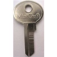 laminated steel padlock key blank